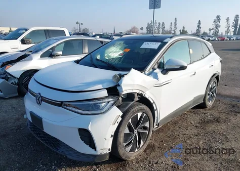 2021 Volkswagen Id.4 Pro S из США, поврежденный, VIN WVGTMPE21MP044621
